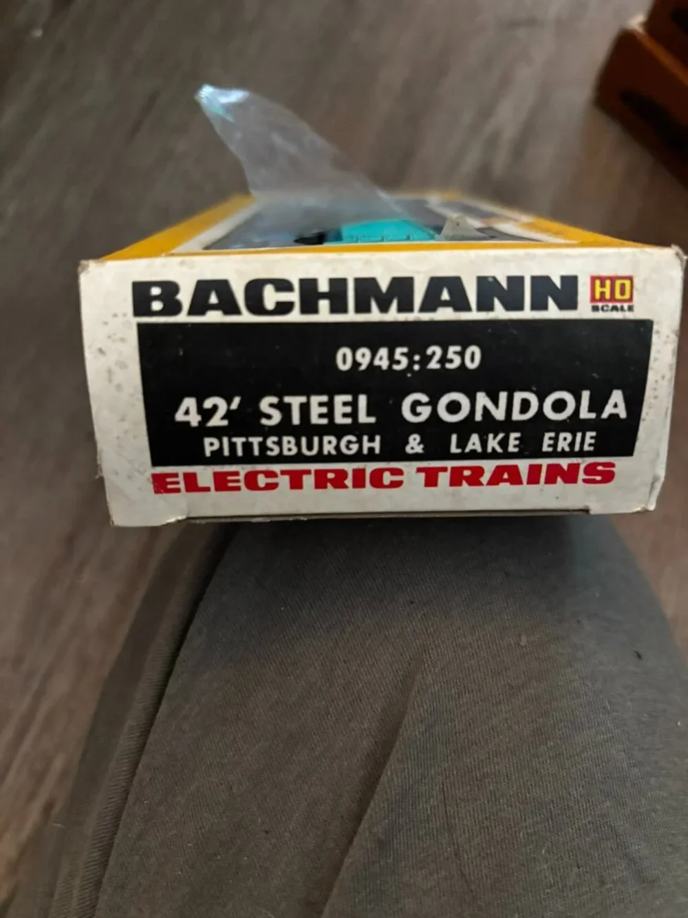 Bachmann HO 42' Steel Gondola Pittsburgh Lake Erie 0945 Railroad Train display